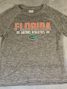Florida Gators Dri-Tech Shirt Men’s Size M Gray Box Seat Clothing Co NCAA